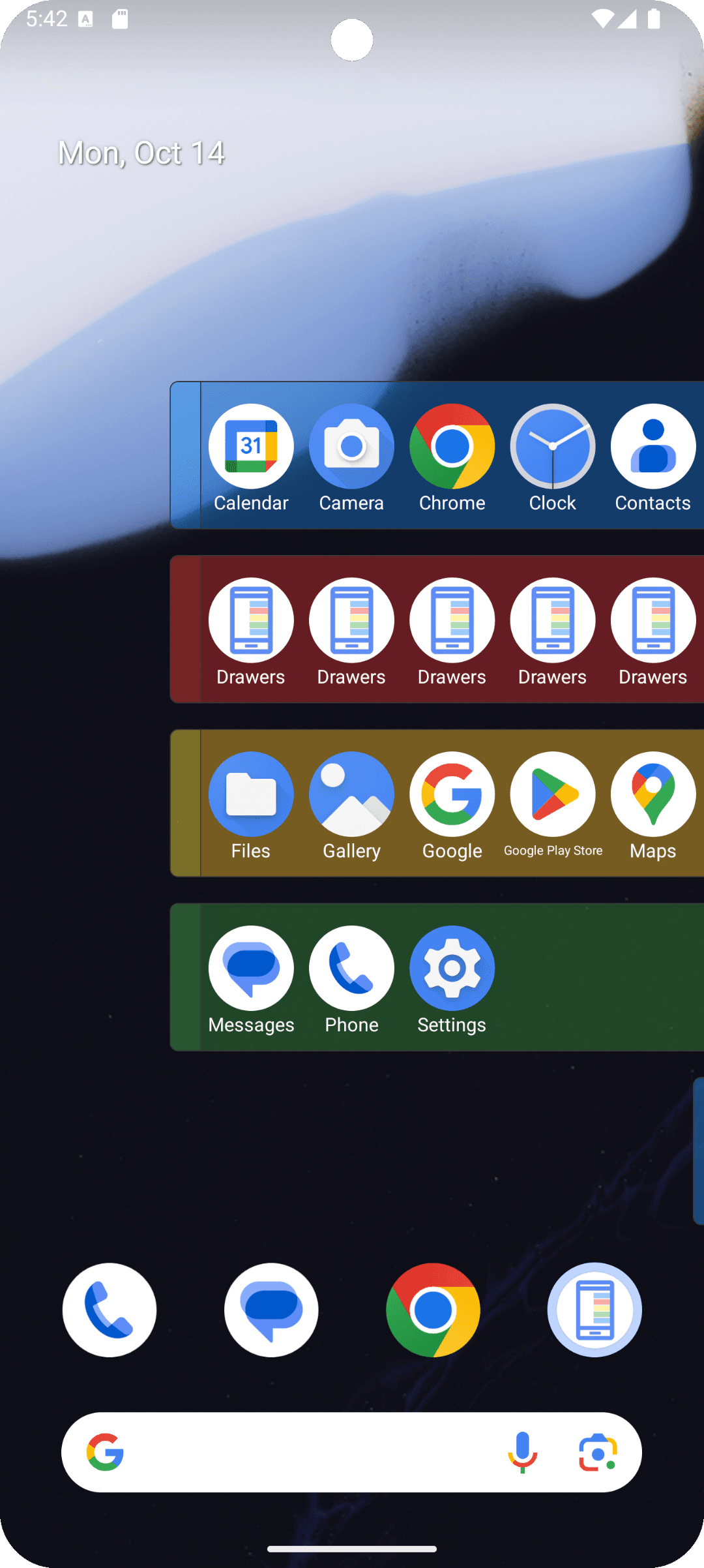 Drawers app screenshot